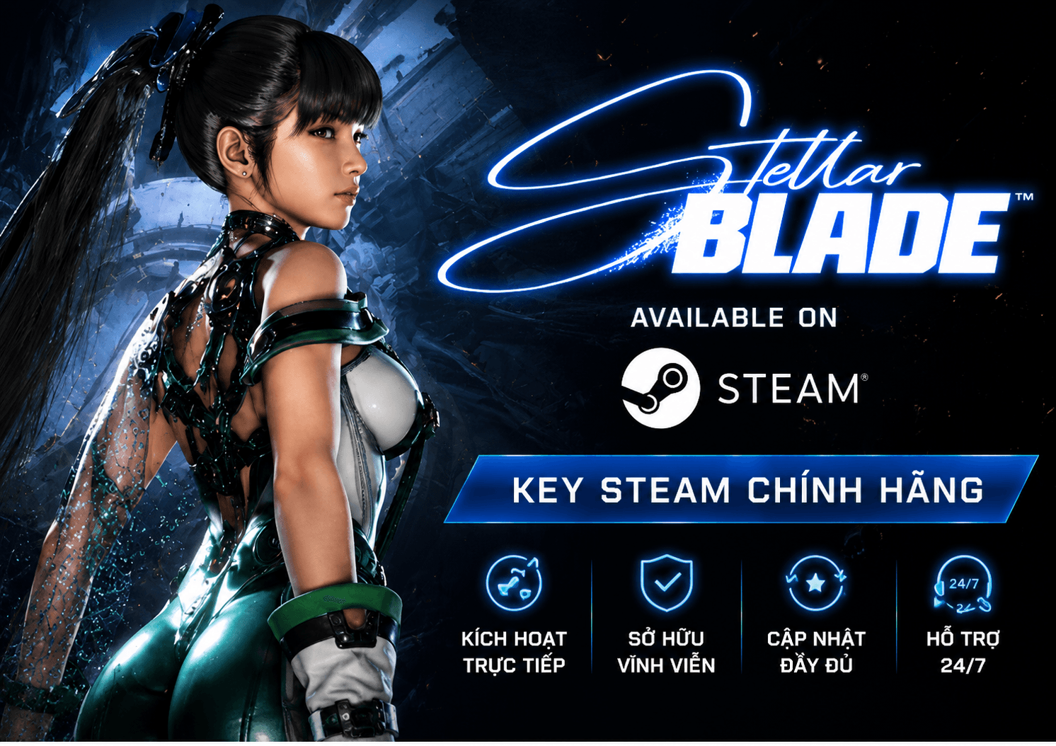 Key Stellar Blade – Share Steam Chính Hãng
