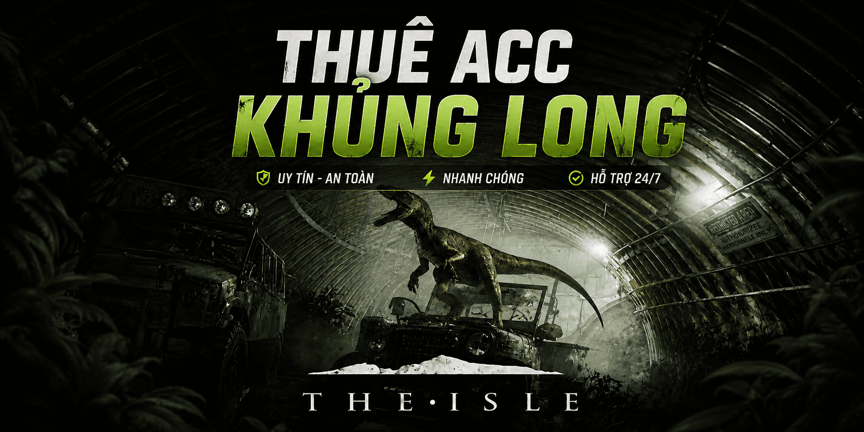 Thuê Game The Isle - Tài Khoản Steam Online