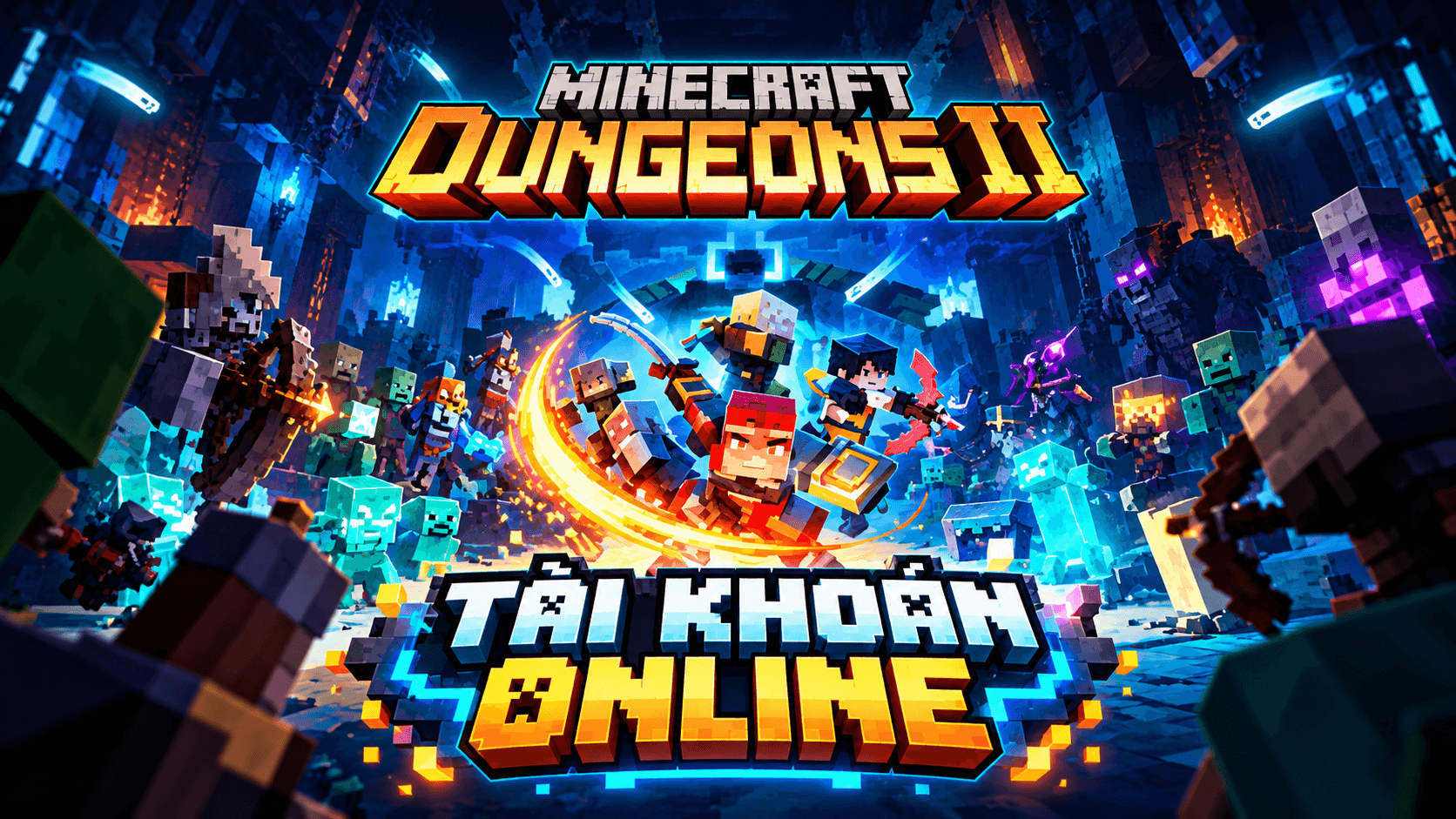Minecraft Dungeons II - Tài Khoản Online - Vĩnh Viễn
